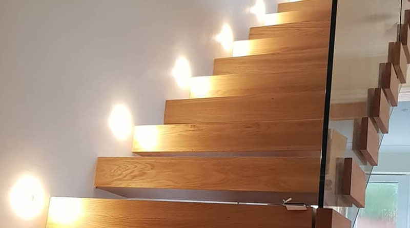 Understair lighting by DX Electrical